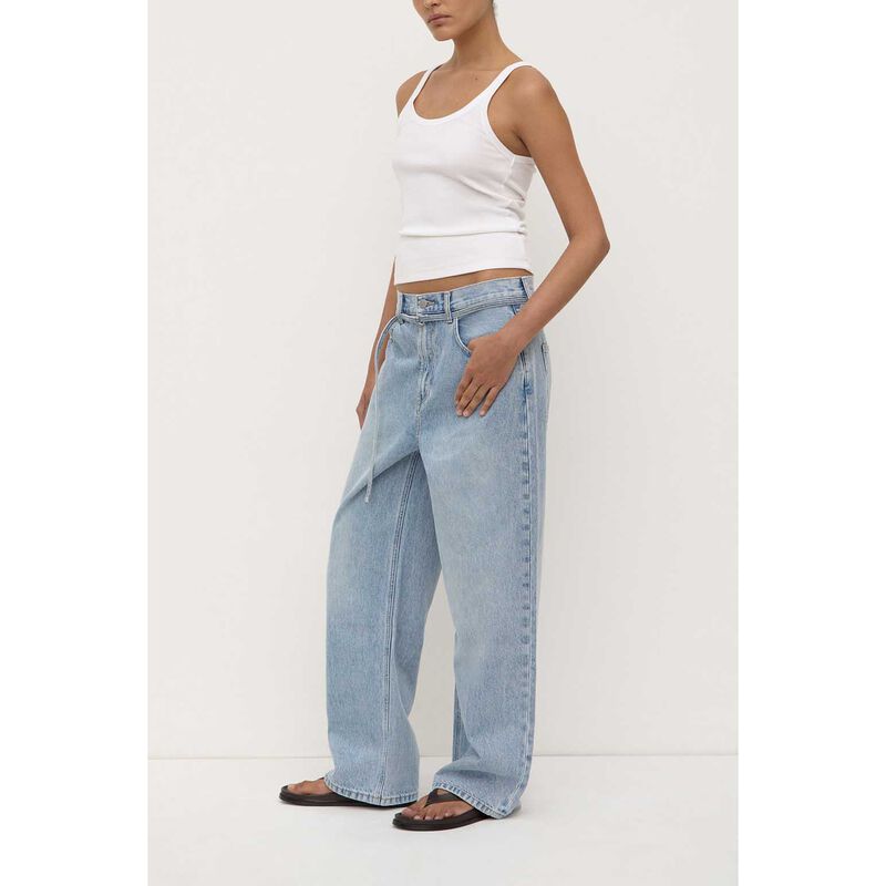 Assembly Label Loose Fit Jean Mid Stone Wash image number 3